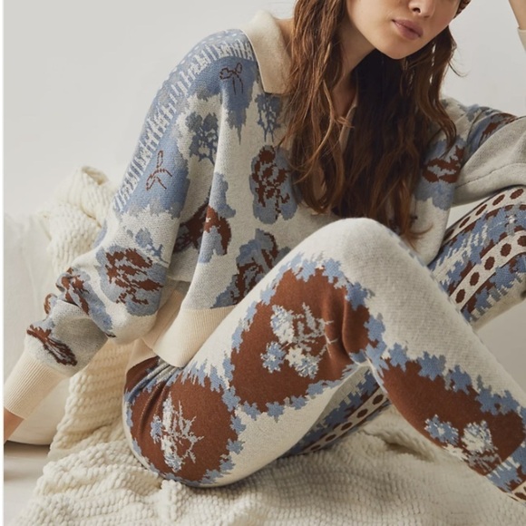 New! Free People Intimately sweater pants nwot 17032 - Picture 2 of 10